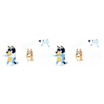 Bluey, Bluey merch, Bluey pattern, Bluey Bluey, bingo, Bluey design, bluey dog 16 x 60 Oblong Satin Scarf Bluey, Bluey merch, Bluey pattern, Bluey Bluey, bingo, Bluey design, bluey dog 16 x 60 Oblong Satin Scarf