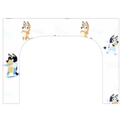 Bluey, Bluey merch, Bluey pattern, Bluey Bluey, bingo, Bluey design, bluey dog Toiletries Pouch from ArtsNow.com Front