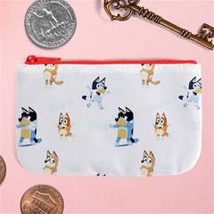 Bluey, Bluey merch, Bluey pattern, Bluey Bluey, bingo, Bluey design, bluey dog Large Coin Purse from ArtsNow.com Front
