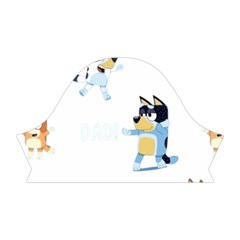 Bluey, Bluey merch, Bluey pattern, Bluey Bluey, bingo, Bluey design, bluey dog Short Sleeve V Right Sleeve