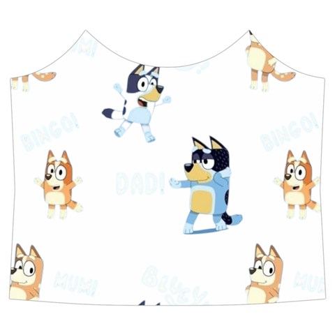 Bluey, Bluey merch, Bluey pattern, Bluey Bluey, bingo, Bluey design, bluey dog Spaghetti Top Long Pants Satin Pajamas Set from ArtsNow.com Front