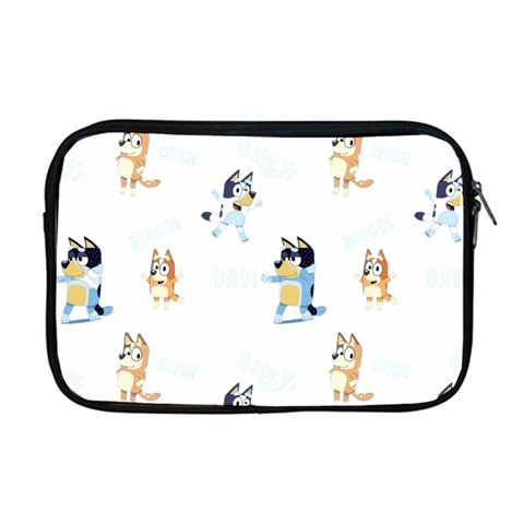 Bluey, Bluey merch, Bluey pattern, Bluey Bluey, bingo, Bluey design, bluey dog Apple MacBook Pro 17  Zipper Case from ArtsNow.com Front