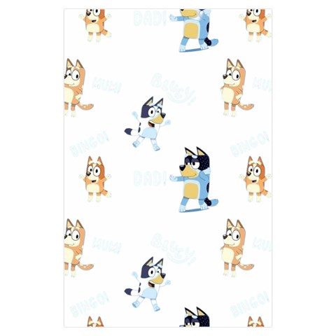 Bluey, Bluey merch, Bluey pattern, Bluey Bluey, bingo, Bluey design, bluey dog Kids  Hooded Rain Ponchos from ArtsNow.com Front