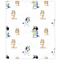Bluey, Bluey merch, Bluey pattern, Bluey Bluey, bingo, Bluey design, bluey dog Belt Pouch Bag (Small) from ArtsNow.com Back Strap