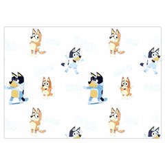 Bluey, Bluey merch, Bluey pattern, Bluey Bluey, bingo, Bluey design, bluey dog Wristlet Pouch Bag (Small) from ArtsNow.com Belt Loop