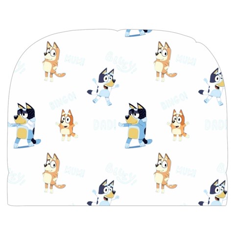 Bluey, Bluey merch, Bluey pattern, Bluey Bluey, bingo, Bluey design, bluey dog Make Up Case (Large) from ArtsNow.com Back