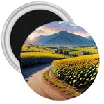Sunflowers Flowers Nature 3  Magnets