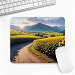 Sunflowers Flowers Nature Large Mousepad