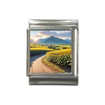 Sunflowers Flowers Nature Italian Charm (13mm)