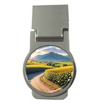 Sunflowers Flowers Nature Money Clips (Round) 