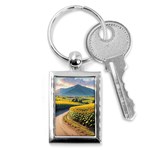 Sunflowers Flowers Nature Key Chain (Rectangle)