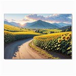 Sunflowers Flowers Nature Postcard 4 x 6  (Pkg of 10)