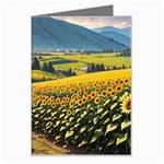 Sunflowers Flowers Nature Greeting Card