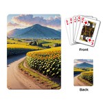 Sunflowers Flowers Nature Playing Cards Single Design (Rectangle)