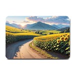 Sunflowers Flowers Nature Small Doormat