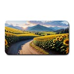 Sunflowers Flowers Nature Medium Bar Mat