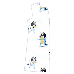 Bluey, Bluey merch, Bluey pattern, Bluey Bluey, bingo, Bluey design, bluey dog Kids  Long Sleeve Velvet Lounge Robe from ArtsNow.com Front Right