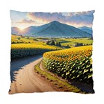 Sunflowers Flowers Nature Standard Cushion Case (Two Sides)