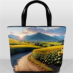 Sunflowers Flowers Nature Bucket Bag