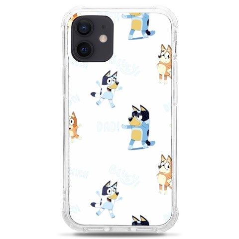 Bluey, Bluey merch, Bluey pattern, Bluey Bluey, bingo, Bluey design, bluey dog iPhone 12 mini TPU UV Print Case	 from ArtsNow.com Front