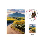 Sunflowers Flowers Nature Playing Cards Single Design (Mini)