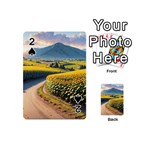 Sunflowers Flowers Nature Playing Cards 54 Designs (Mini)