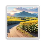 Sunflowers Flowers Nature Memory Card Reader (Square)