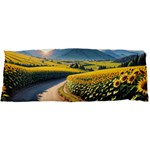 Sunflowers Flowers Nature 40 x15  Body Pillow Case Dakimakura (Two Sides)