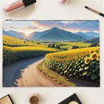 Sunflowers Flowers Nature Cosmetic Bag (XXL)