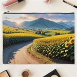Sunflowers Flowers Nature Cosmetic Bag (XXXL)