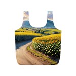 Sunflowers Flowers Nature Full Print Recycle Bag (S)