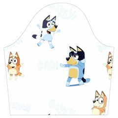Bluey, Bluey merch, Bluey pattern, Bluey Bluey, bingo, Bluey design, bluey dog Trumpet Sleeve Cropped Top from ArtsNow.com Sleeve Right