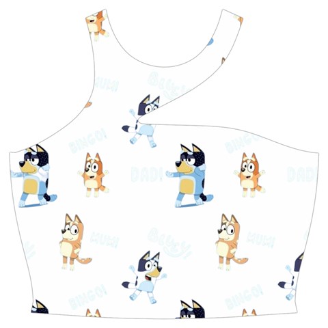 Bluey, Bluey merch, Bluey pattern, Bluey Bluey, bingo, Bluey design, bluey dog Cut Out Top from ArtsNow.com Front