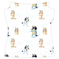 Bluey, Bluey merch, Bluey pattern, Bluey Bluey, bingo, Bluey design, bluey dog Women s Cut Out Long Sleeve T Front