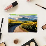 Sunflowers Flowers Nature Cosmetic Bag (XS)
