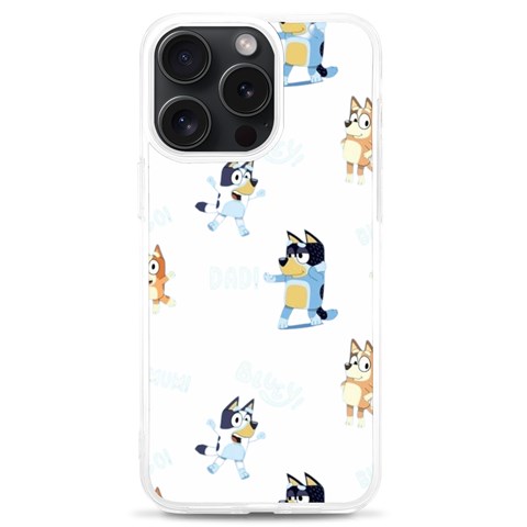Bluey, Bluey merch, Bluey pattern, Bluey Bluey, bingo, Bluey design, bluey dog iPhone 15 Pro Max TPU UV Print Case from ArtsNow.com Front