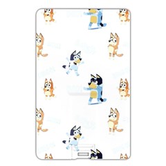 Bluey, Bluey merch, Bluey pattern, Bluey Bluey, bingo, Bluey design, bluey dog Name Card Style USB Flash Drive from ArtsNow.com Back