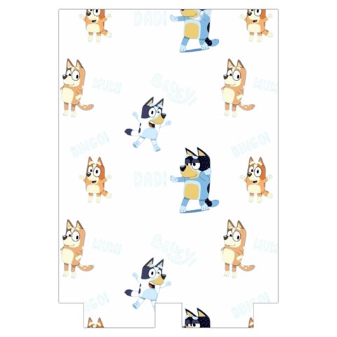 Bluey, Bluey merch, Bluey pattern, Bluey Bluey, bingo, Bluey design, bluey dog Automatic Folding Umbrella with Case (Medium) from ArtsNow.com Case