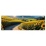 Sunflowers Flowers Nature Banner and Sign 6  x 2 