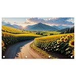Sunflowers Flowers Nature Banner and Sign 7  x 4 
