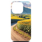 Sunflowers Flowers Nature iPhone 14 Pro Black UV Print PC Hardshell Case