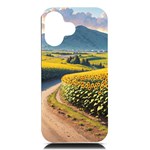Sunflowers Flowers Nature iPhone 16 Black UV Print PC Hardshell Case