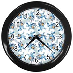 Bluey, Bluey merch, Bluey pattern, Bluey Bluey, bingo, Bluey design, bluey dog Wall Clock (Black) Bluey, Bluey merch, Bluey pattern, Bluey Bluey, bingo, Bluey design, bluey dog Wall Clock (Black)