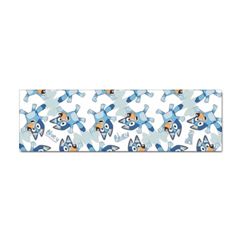 Bluey, Bluey merch, Bluey pattern, Bluey Bluey, bingo, Bluey design, bluey dog Sticker Bumper (10 pack) from ArtsNow.com Front