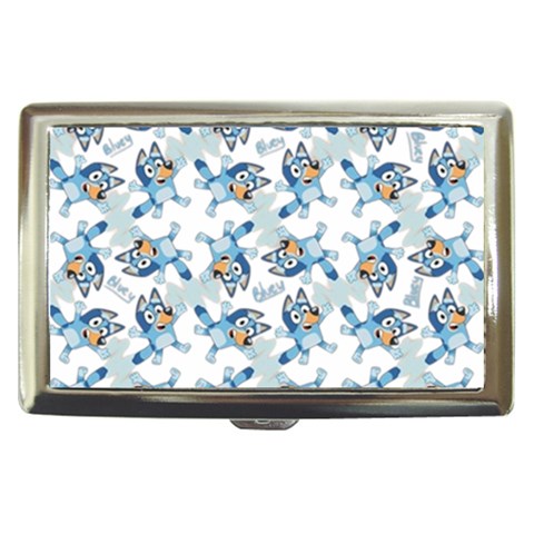 Bluey, Bluey merch, Bluey pattern, Bluey Bluey, bingo, Bluey design, bluey dog Cigarette Money Case from ArtsNow.com Front