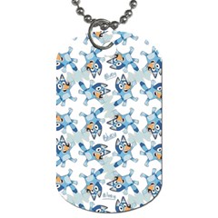 Bluey, Bluey merch, Bluey pattern, Bluey Bluey, bingo, Bluey design, bluey dog Dog Tag (Two Sides) from ArtsNow.com Back