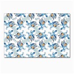 Bluey, Bluey merch, Bluey pattern, Bluey Bluey, bingo, Bluey design, bluey dog Postcard 4 x 6 (Pkg of 10) Bluey, Bluey merch, Bluey pattern, Bluey Bluey, bingo, Bluey design, bluey dog Postcard 4 x 6 (Pkg of 10)