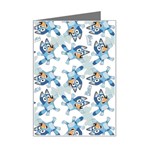 Bluey, Bluey merch, Bluey pattern, Bluey Bluey, bingo, Bluey design, bluey dog Mini Greeting Card Bluey, Bluey merch, Bluey pattern, Bluey Bluey, bingo, Bluey design, bluey dog Mini Greeting Card