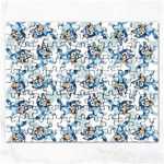 Bluey, Bluey merch, Bluey pattern, Bluey Bluey, bingo, Bluey design, bluey dog Rectangular Jigsaw Puzzl Bluey, Bluey merch, Bluey pattern, Bluey Bluey, bingo, Bluey design, bluey dog Rectangular Jigsaw Puzzl