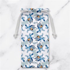 Bluey, Bluey merch, Bluey pattern, Bluey Bluey, bingo, Bluey design, bluey dog Jewelry Bag from ArtsNow.com Back